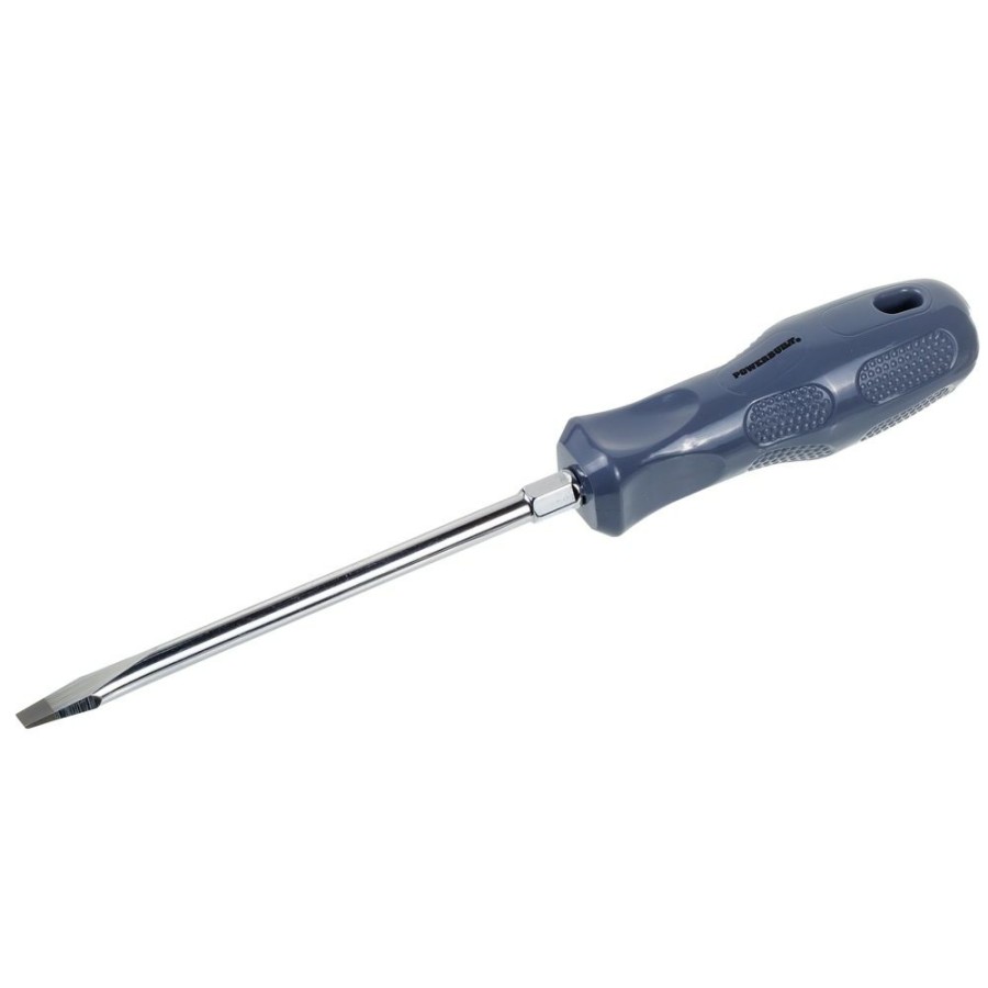 Tools Powerbuilt | Powerbuilt 5/16 X 6 Inch Slotted Screwdriver With Acetate Handle 646119