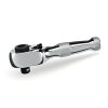 Tools Powerbuilt | Powerbuilt 1/4 Inch Drive 72 Tooth Dual Head Stubby Ratchet 940478