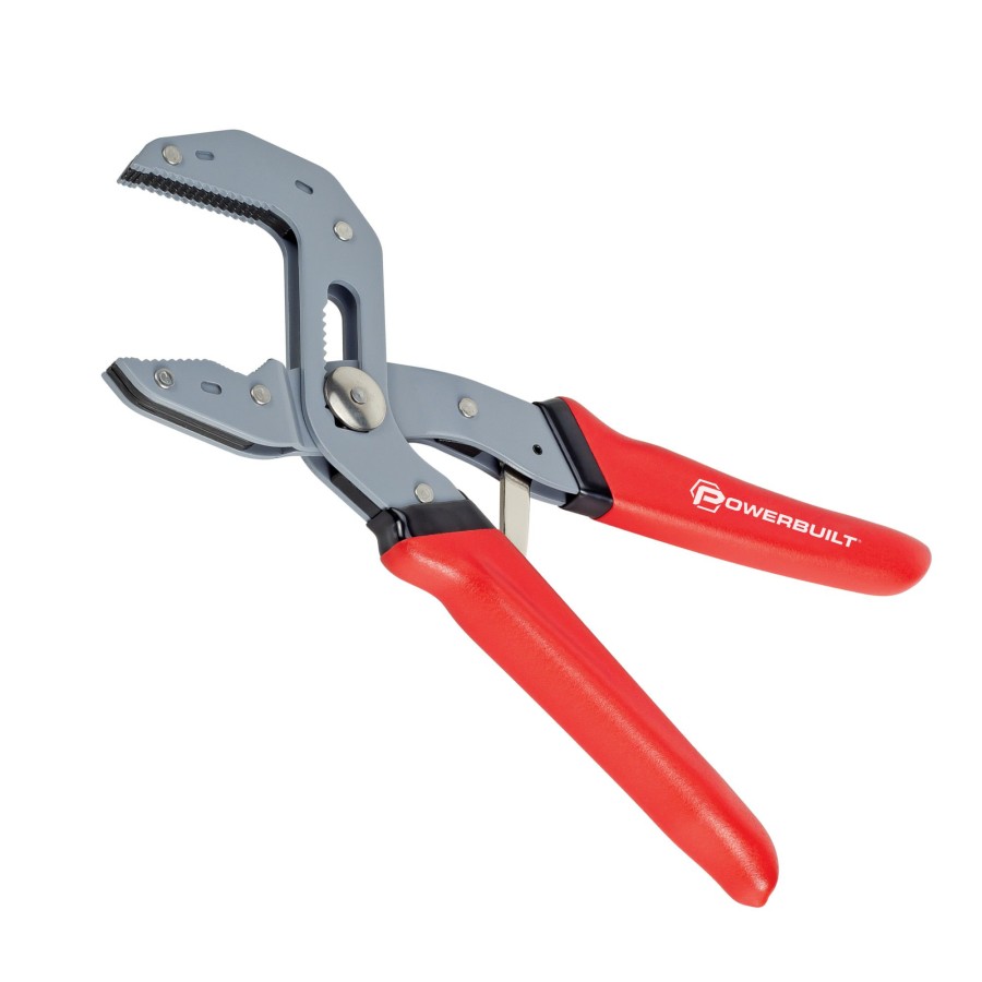 Tools Powerbuilt | Powerbuilt 7 Inch Self-Adjusting Power Grip Pliers 941287E