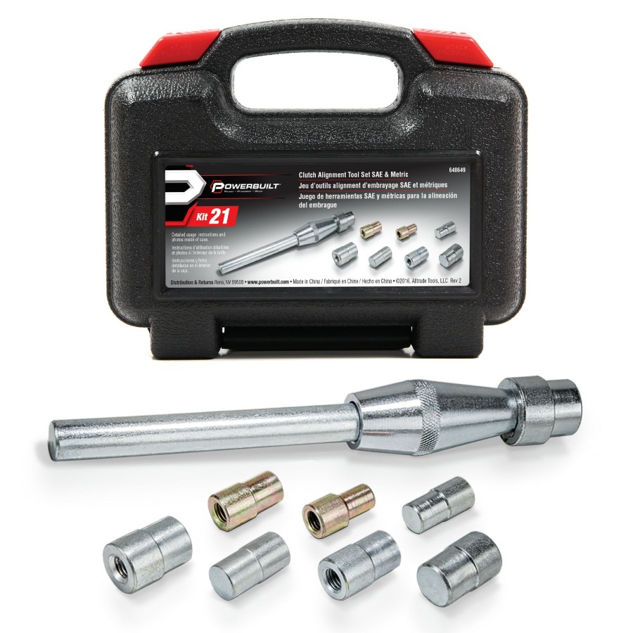 Tools Powerbuilt | Powerbuilt Sae & Metric Clutch Alignment Tool Set 648649