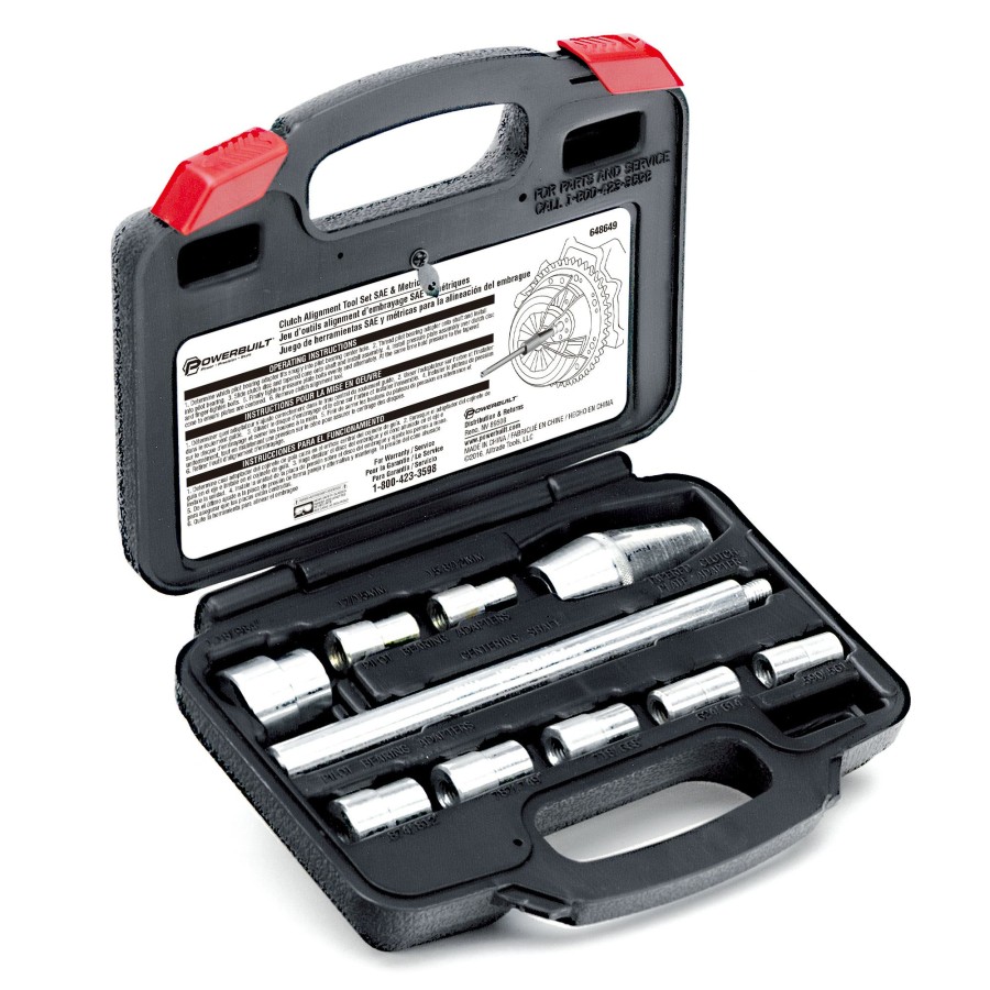 Tools Powerbuilt | Powerbuilt Sae & Metric Clutch Alignment Tool Set 648649