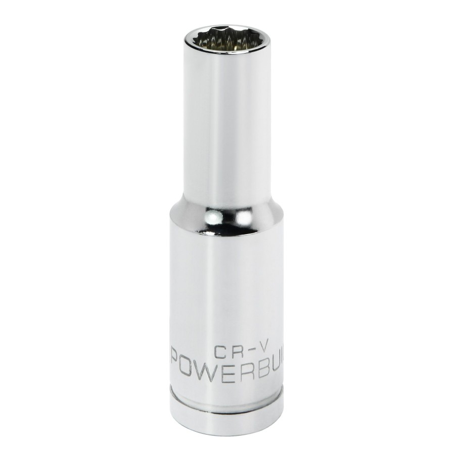 Tools Powerbuilt | Powerbuilt 1/2 In. Drive X 11Mm 12 Point Deep Socket 940152