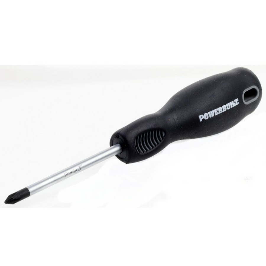 Tools Powerbuilt | Powerbuilt #1 X 3 Inch Phillips Screwdriver With Double Injection Handle 646140