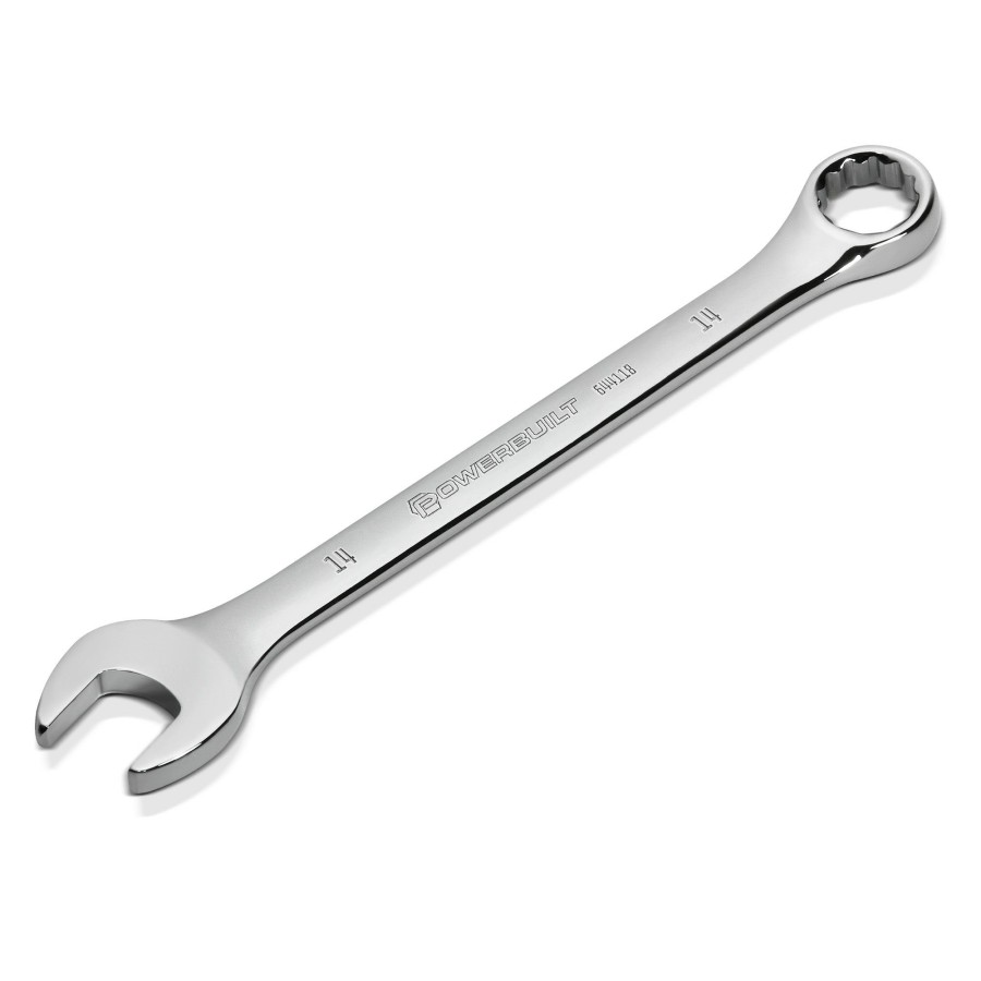 Tools Powerbuilt | Powerbuilt 14 Mm Fully Polished Metric Combination Wrench 644118