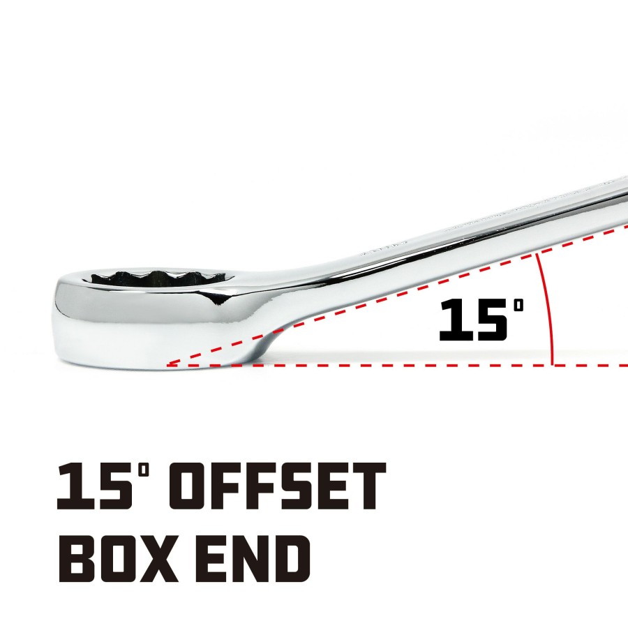 Tools Powerbuilt | Powerbuilt 14 Mm Fully Polished Metric Combination Wrench 644118