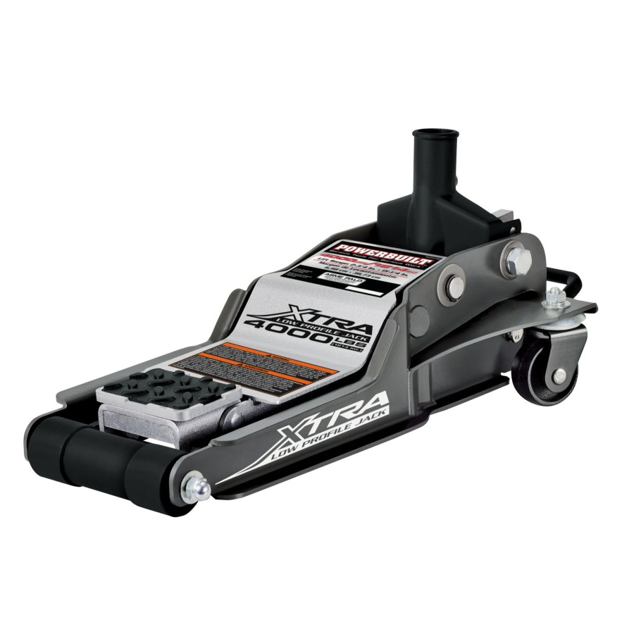 Tools Powerbuilt | Powerbuilt 2 Ton Extra Low Profile Jack