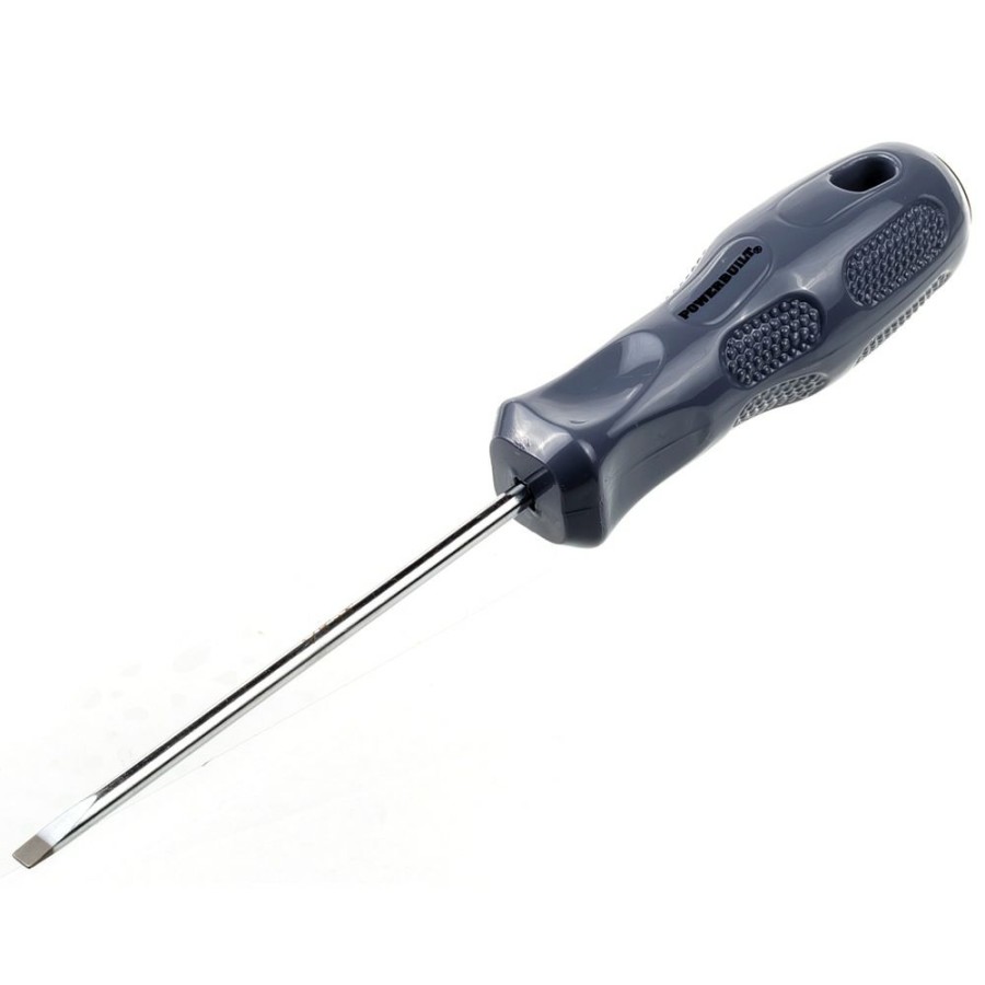 Tools Powerbuilt | Powerbuilt 1/8 X 3 Inch Slotted Screwdriver With Acetate Handle 646113