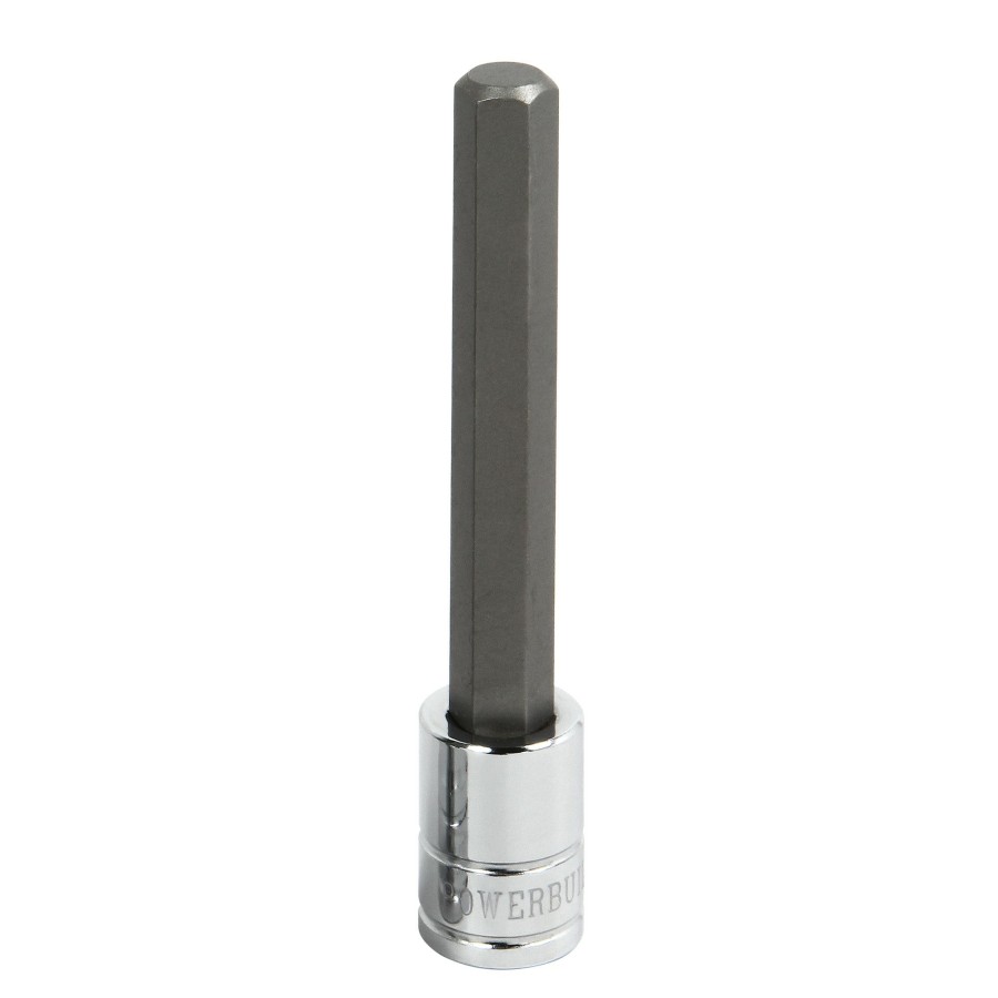 Tools Powerbuilt | Powerbuilt 3/8 In. Drive X 10Mm Extra Long Hex Bit Socket, 4 In. Long 642334