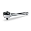 Tools Powerbuilt | Powerbuilt 3/8 Inch Drive 42 Tooth Stubby Spin Disc Ratchet 641514