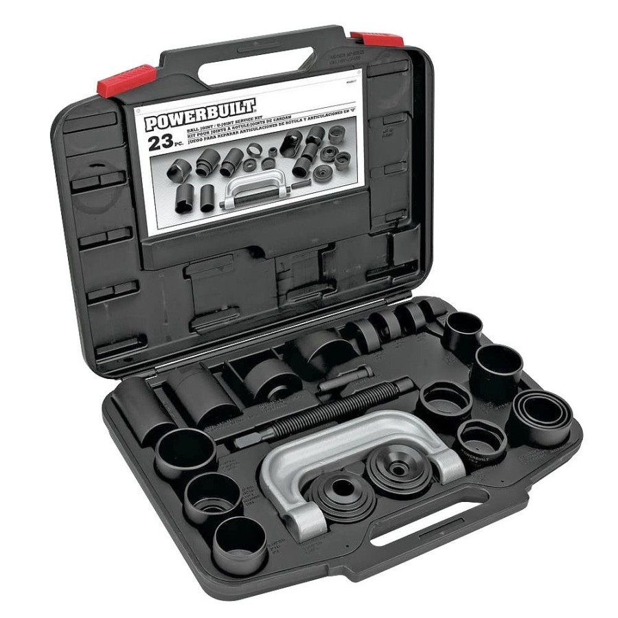 Tools Powerbuilt | Powerbuilt 23 Piece Ball Joint/U-Joint Service Set 648617