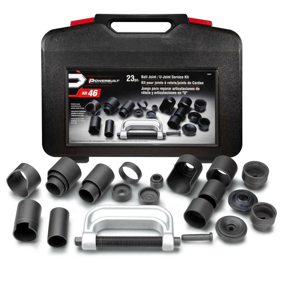 Tools Powerbuilt | Powerbuilt 23 Piece Ball Joint/U-Joint Service Set 648617