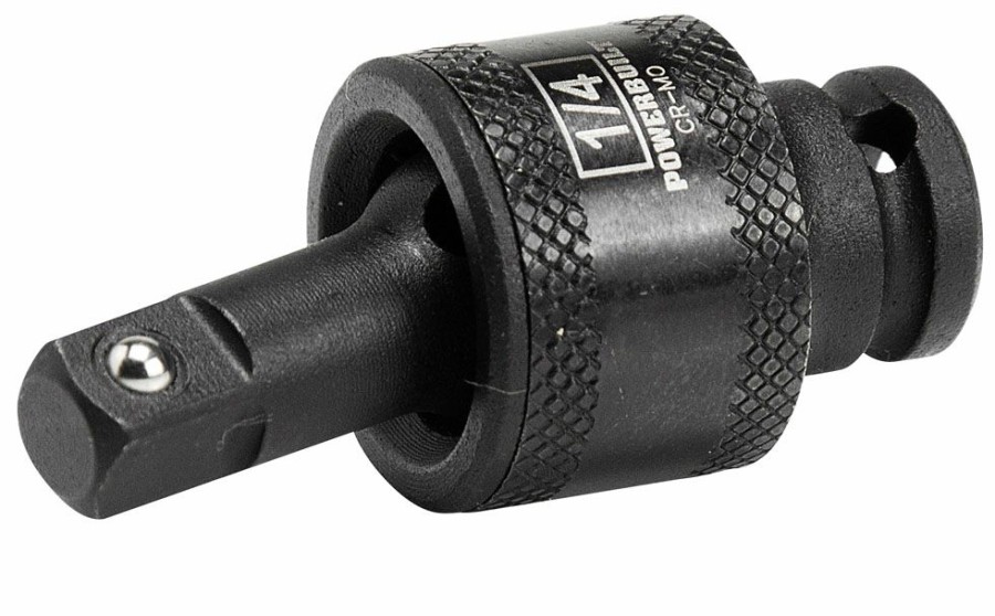 Tools Powerbuilt | Powerbuilt 1/4-Inch Drive Impact Universal Joint Chromoly Steel Black Phosphate