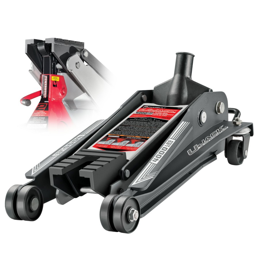 Tools Powerbuilt | Powerbuilt 2 Ton U-Jack Floor Jack 620516