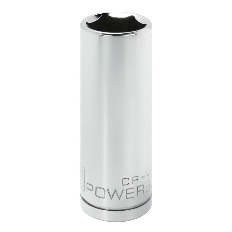 Tools Powerbuilt | Powerbuilt 1/2 Inch Drive X 20 Mm 6 Point Deep Socket 642214