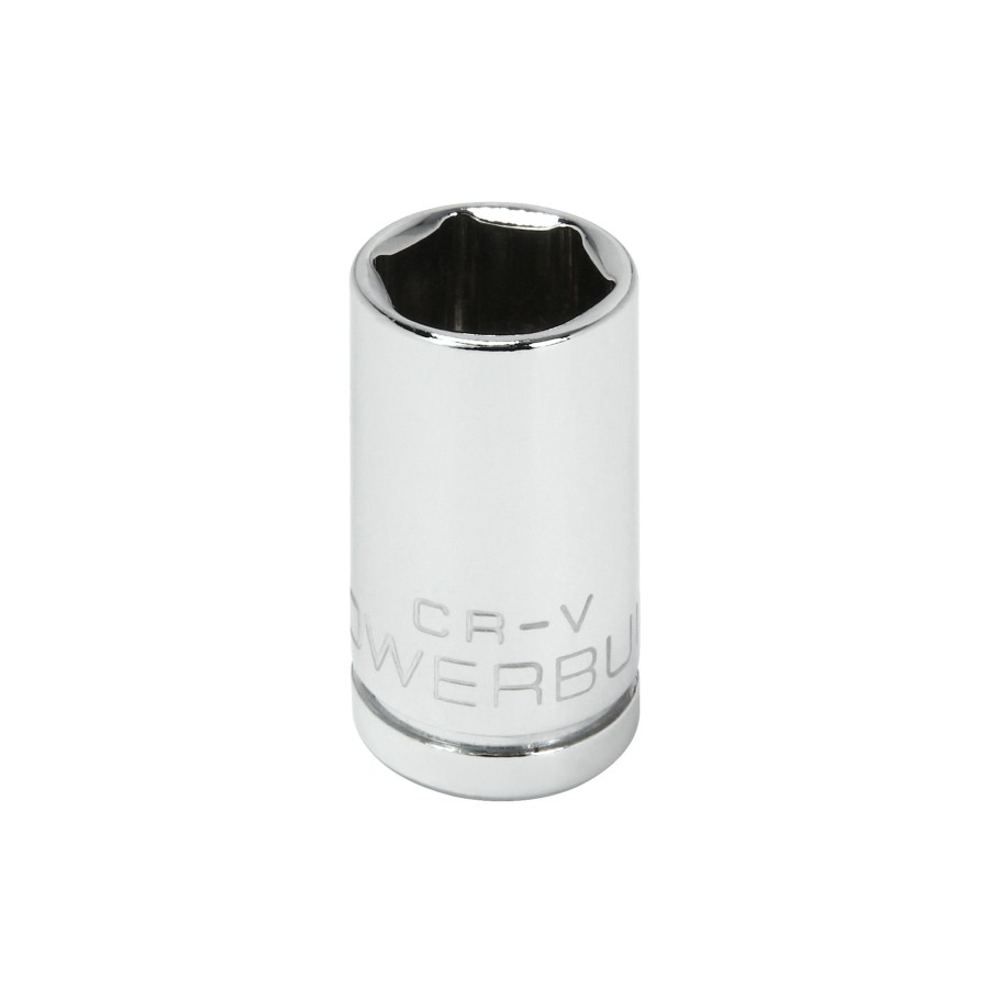 Tools Powerbuilt | Powerbuilt 1/4 Inch Drive X 10 Mm 6 Point Shallow Socket 648287