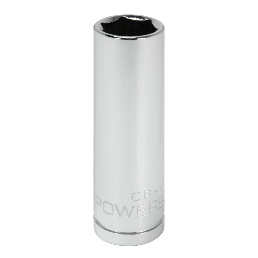 Tools Powerbuilt | Powerbuilt 3/8 Inch Drive X 14 Mm 6 Point Deep Socket 641214