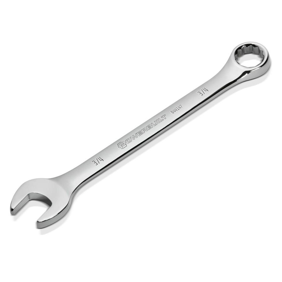 Tools Powerbuilt | Powerbuilt 3/4 Inch Fully Polished Sae Combination Wrench 644147