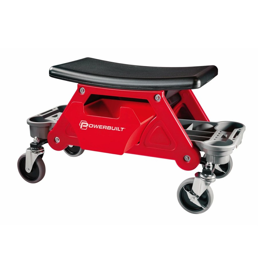 Tools Powerbuilt | Powerbuilt 240036 Heavy Duty Rolling Workshop Creeper Bench, 300 Pound Capacity