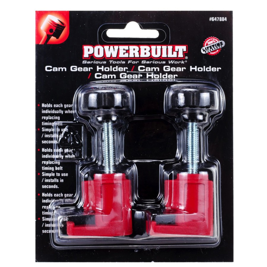 Tools Powerbuilt | Powerbuilt 2 Piece Cam Gear Holder Tool Set 647884