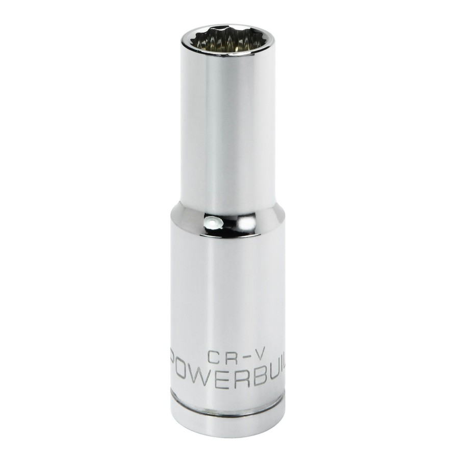 Tools Powerbuilt | Powerbuilt 1/2 Drive X 12Mm 12 Point Deep Socket 940153