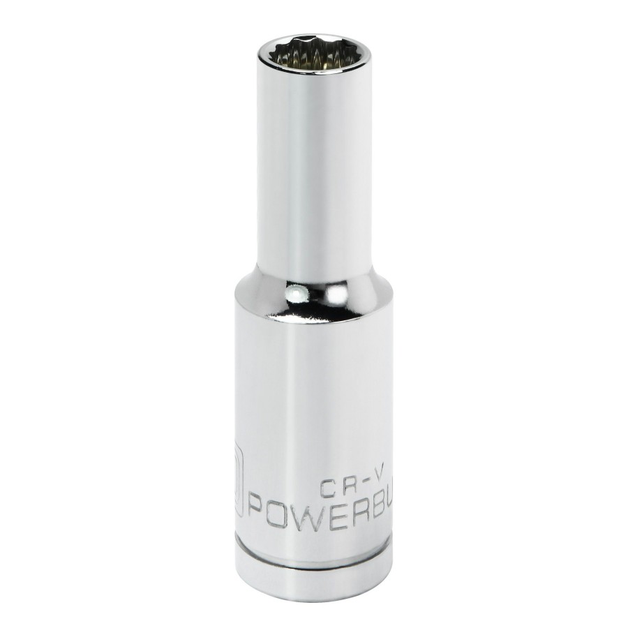 Tools Powerbuilt | Powerbuilt 1/2 In. Drive X 10Mm 12 Point Deep Socket 940151