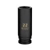 Tools Powerbuilt | Powerbuilt 1/2 Inch Drive X 22 Mm 6 Point Deep Impact Socket 647190