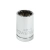 Tools Powerbuilt | Powerbuilt 1/2 Inch Drive X 17 Mm 12 Point Shallow Socket 642015