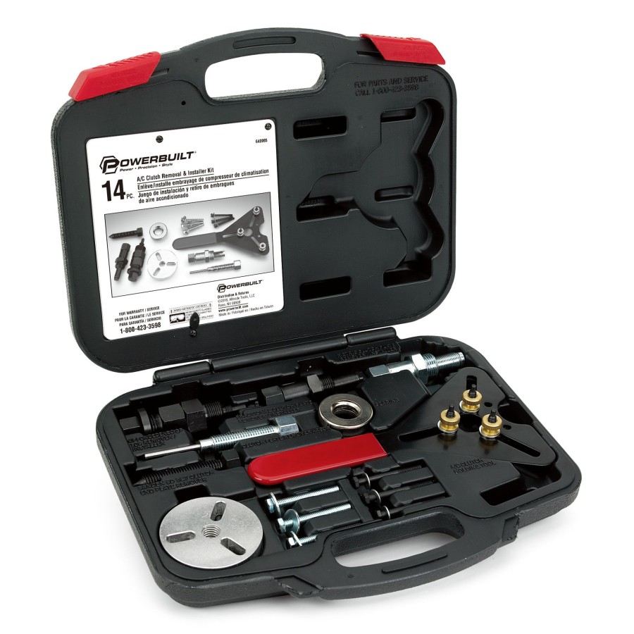 Tools Powerbuilt | Powerbuilt A/C Clutch Removal And Installation Kit 648995