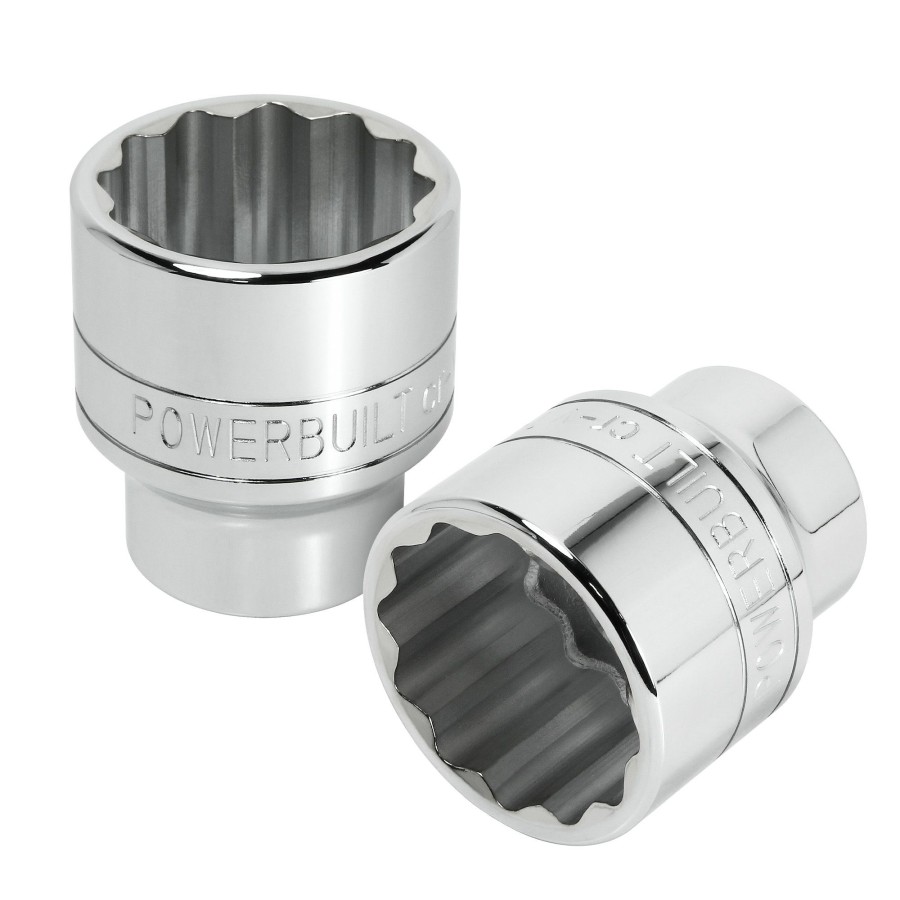 Tools Powerbuilt | Powerbuilt 3/4 Inch Drive X 1-7/8 Inch 12 Point Shallow Socket 643216