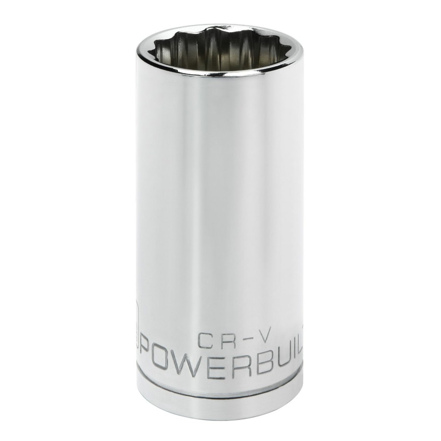 Tools Powerbuilt | Powerbuilt 1/2 In. Drive X 1-1/16 In. 12 Point Deep Well Socket 940139