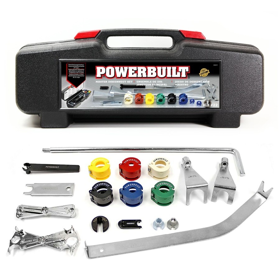 Tools Powerbuilt | Powerbuilt Master Disconnect Kit For Ford, Gm And Chrysler Vehicles, 648727