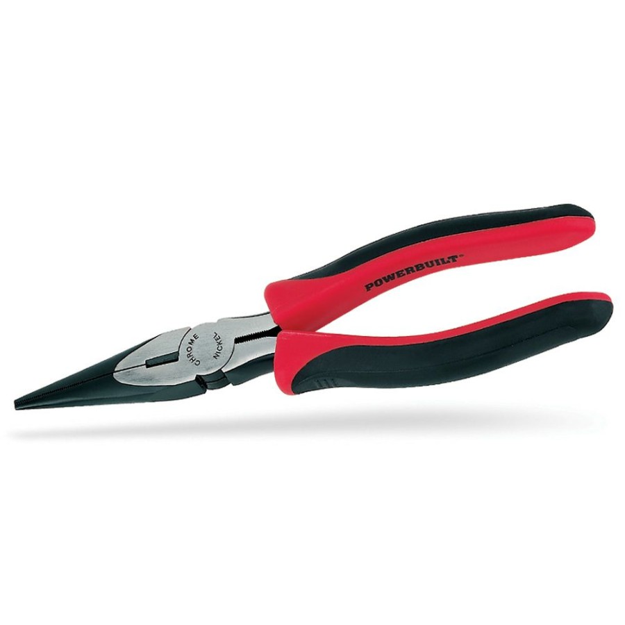 Tools Powerbuilt | Powerbuilt 8 Inch Long Nose Pliers 640393