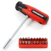 Tools Powerbuilt | Powerbuilt 21 Pc. T-Handle Bit Driver Set, 3X Torque, 941161