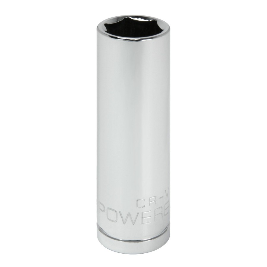 Tools Powerbuilt | Powerbuilt 3/8 Inch Drive X 9/16 Inch 6 Point Deep Socket 641203