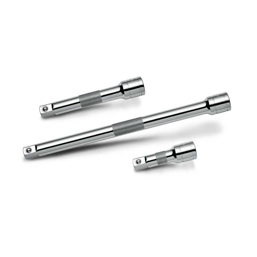 Tools Powerbuilt | Powerbuilt 3 Piece 1/2 Inch Drive Socket Extension Bar Set 640846