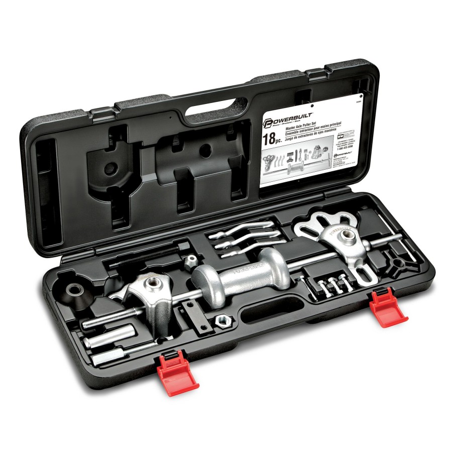 Tools Powerbuilt | Powerbuilt 18 Piece Slide Hammer Puller Set 940369