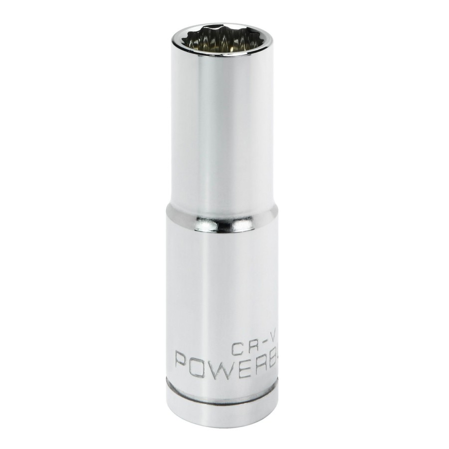 Tools Powerbuilt | Powerbuilt 1/2 In. Drive X 9/16 In. 12 Point Deep Socket 940131