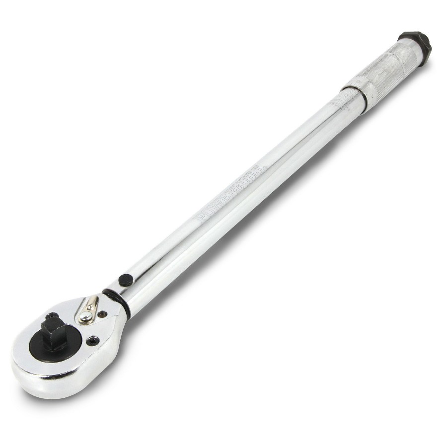 Tools Powerbuilt | Powerbuilt Dual Drive 3/8 Inch And 1/2 Inch Drive Micrometer Ratcheting Torque Wrench 944001