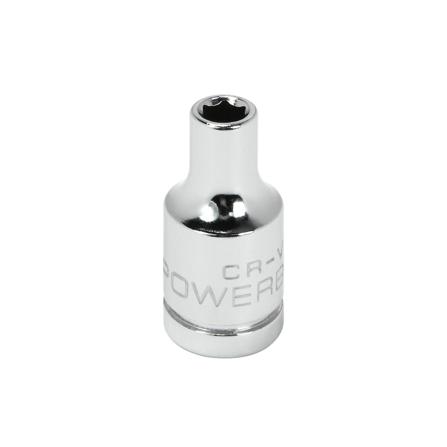 Tools Powerbuilt | Powerbuilt 1/4 Inch Drive X 5/32 Inch 6 Point Shallow Socket 648270