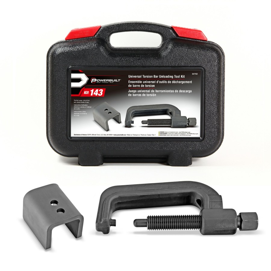 Tools Powerbuilt | Powerbuilt Universal Torsion Bar Unloading Tool Kit 647753