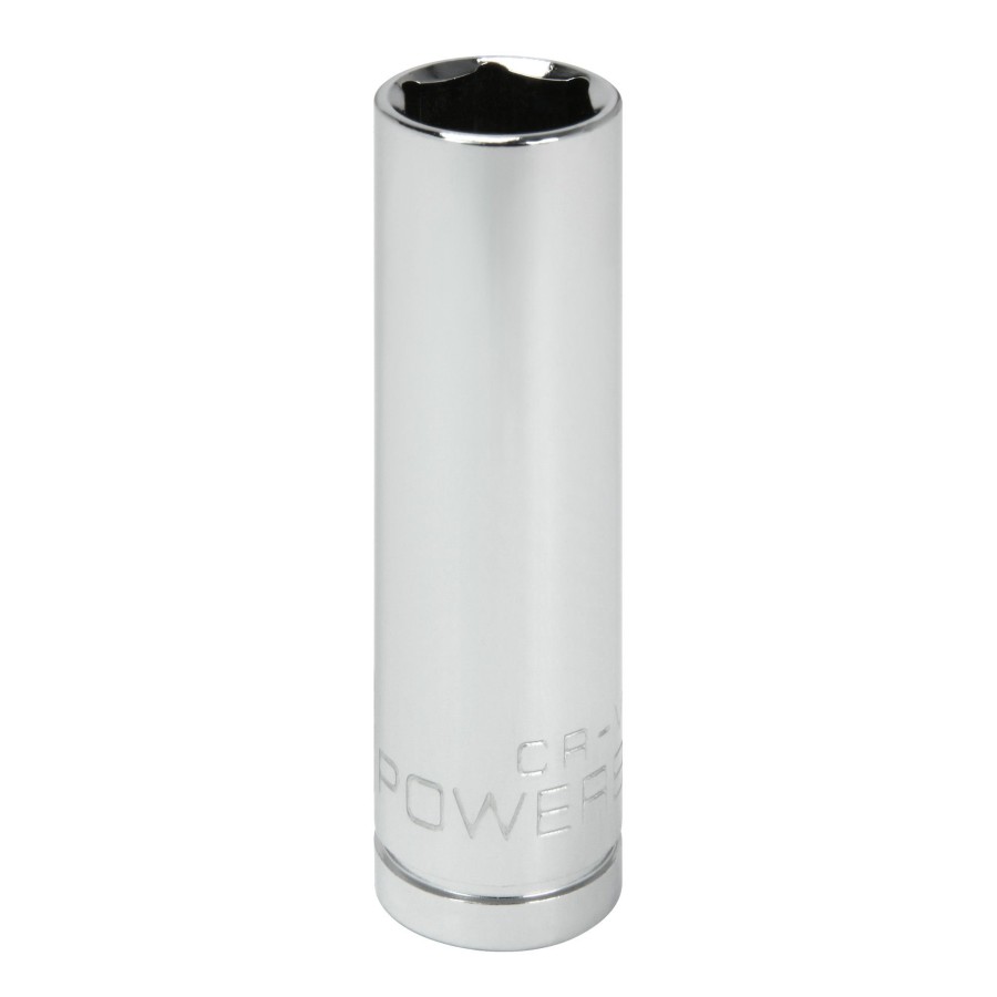 Tools Powerbuilt | Powerbuilt 3/8 Inch Drive X 1/2 Inch 6 Point Deep Socket 641202