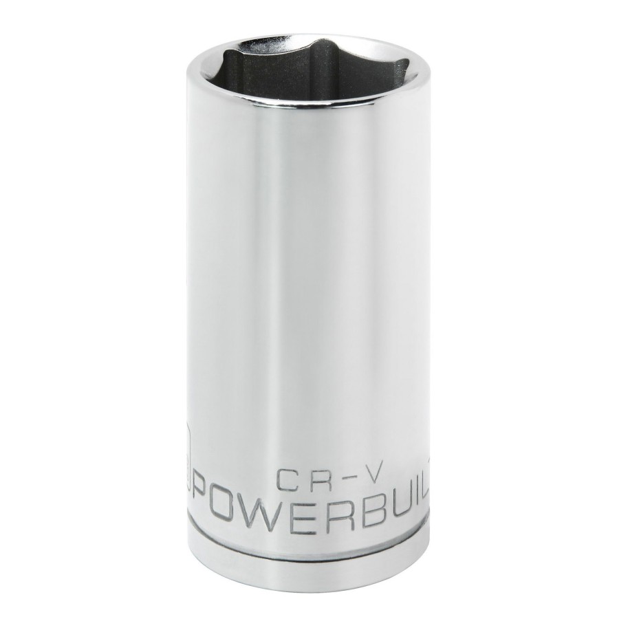 Tools Powerbuilt | Powerbuilt 1/2 Inch Drive X 1-1/8 Inch 6 Point Deep Socket 642215