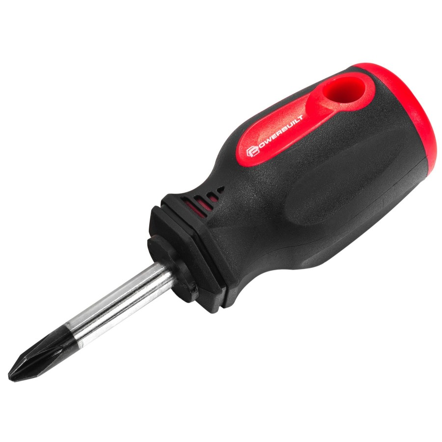 Tools Powerbuilt | Powerbuilt #2 X 1-1/2 Inch Phillips Screwdriver With Double Injection Handle 646163