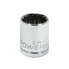 Tools Powerbuilt | Powerbuilt 1/2 Inch Drive X 23 Mm 12 Point Shallow Socket 642021