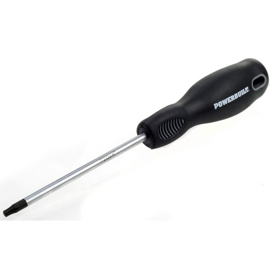 Tools Powerbuilt | Powerbuilt T-20 X 4 Inch Star Driver With Double Injection Handle 646156