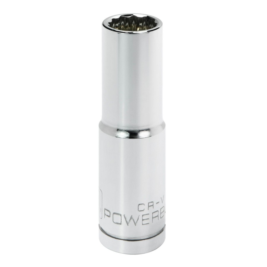 Tools Powerbuilt | Powerbuilt 1/2 In. Drive X 14Mm 12 Point Deep Socket 940155