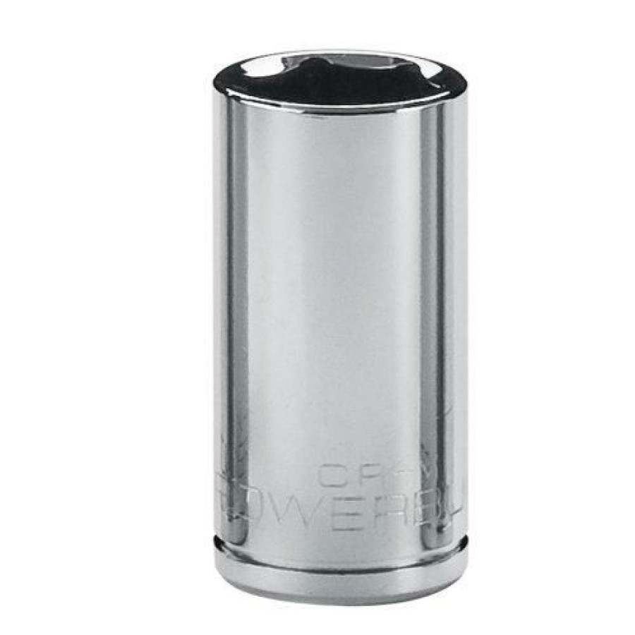 Tools Powerbuilt | Powerbuilt 640841 1/2-Inch Drive 27Mm Deep Socket