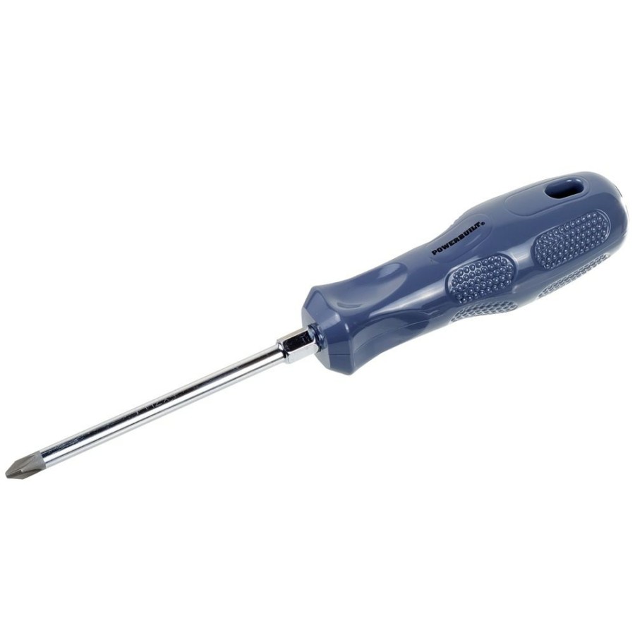 Tools Powerbuilt | Powerbuilt #2 X 4 Inch Phillips Screwdriver With Acetate Handle 646126