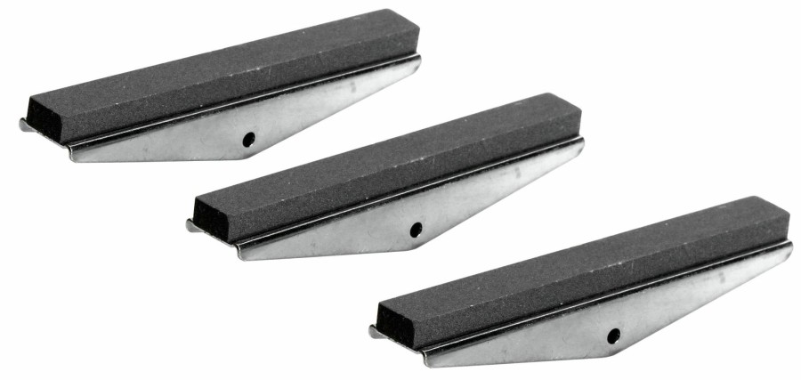 Tools Powerbuilt | Powerbuilt 3 Piece 4 In. Cylinder Hone Stones (Fine Grit #320) 647362