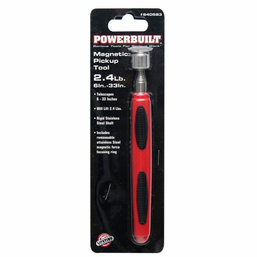 Tools Powerbuilt | Powerbuilt 3 Pound Telescopic Magnetic Pickup Tool 640583M